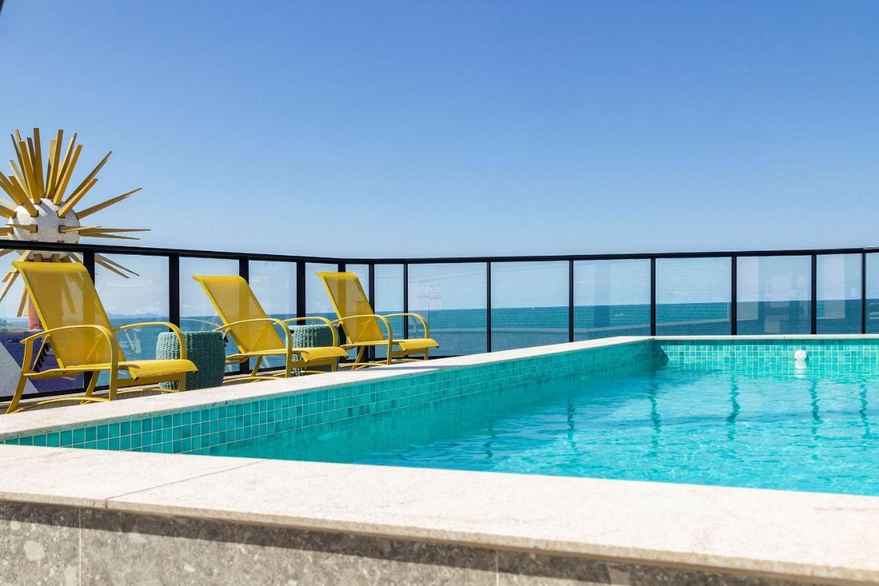 Aion Suites 303 - Lindo Apartamento Com Vista Para O Mar, A 60M Da Praia De Bombinhas, Com Piscina E Academia No Rooftop. Esterno foto